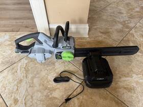 Ego Ryg08l Chainsaw Excellent Condition With Charger