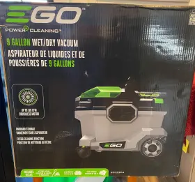 Wdv0904 Ego New Wet/dry Vacuum With Charger - No Battery Included