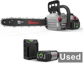 Enhulk Eht48001-lcs1418-na-1 58v 18-inch Brushless Chainsaw With Chain Brake 78.8 Ft./s Max Speed