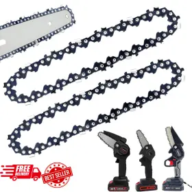 Fifchall 445025149168 2 Pieces Gta 26 4 Inch Mini Chainsaw Chain For Stihl Replace Blade