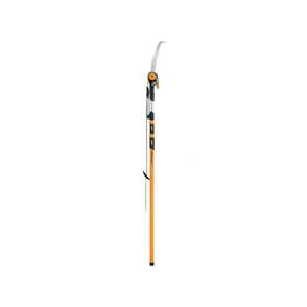 Fiskars 394732-1003 Steel Titanium Coated Cutting Blade Fiberglass/alum Pole Chain Drive Tree Pruner