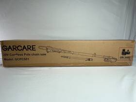Garcare Gcpcs01 Battery-powered 20v Cordless Pole Chainsaw For Tree Trimming