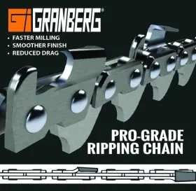 G728-3x068 Granberg Ripping Chain .325 Inch Pitch .063 Gauge 68 Links - New