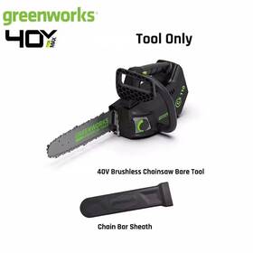 Green 2004902u Greenworks Gs110 10 Inch 40v Chain Saw-2004902u-used