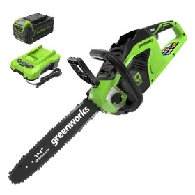 2020302 Greenworks 40v 14 Inch Cordless Chainsaw With 4.0ah Battery And 2a Charger 2020302 Greenworks 40v 14 Inch Cordless Chainsaw With 4.0ah Battery And 2a Charger
