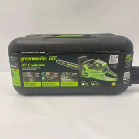 662877953 Greenworks New 60v 18 Inch Chainsaw