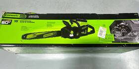 Greenworks 841821026776 Pro 80v 18-in Cordless Chainsaw With Battery