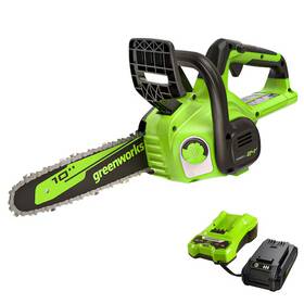Greenworks Cs24b2 24v Cordless Compact Chainsaw - Ideal For Cleanup Pruning