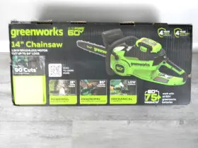 Cs60l213 Greenworks New Brushless 60volt 60v 14 Inch Chainsaw - Tool Only
