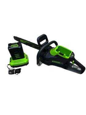 Greenworks Cs60l514 Cordless 60v 18 Inch Chainsaw Kit Ll-jp Pbr114722