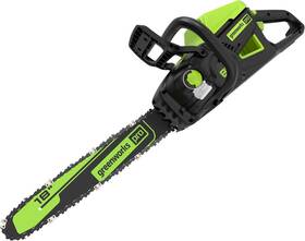 Greenworks Cs80l413 80v 18 Inch Cordless Chainsaw With 4.0ah Battery And Rapid Charger Excellent
