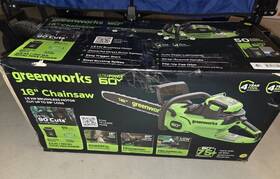 Greenworks Csc404 60v Brushless Cordless 16 Inch Chainsaw Tool Only