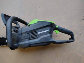 Greenworks Cse402 Commercial 48v Dual Volt 16 Inch Chainsaw 48cs16