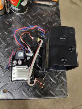 Greenworks Csf404 Green Works Electric Chainsaw Motor Controller With Switch And Battery