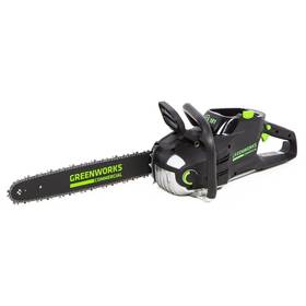 Greenworks Gs181 82v Commercial 18 Inch Chainsaw. With Battery And Charger
