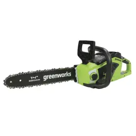 Mo2020902me Greenworks 14 Inch 40v Lightweight Brushless Auto Oiler Cordless Chainsaw Battery Charger Set