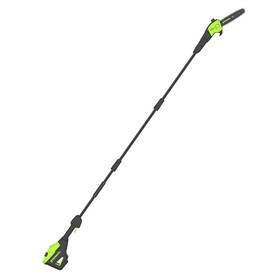 Greenworks Ps60l01 60v 10 Inch Cordless Pole Saw Black Shaft - Tool Only