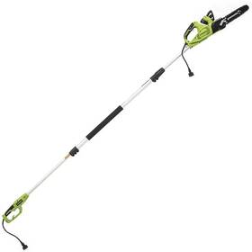 Greenworks Psa803 7-amp 10 Inch Bar Corded Electric Pole Saw Total Length 9 Feet