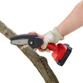 7061174010 Hammacher Schlemmer 21v Mini 4 Inch Cordless Chainsaw