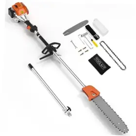 With11.5in Happy Buy Hygxbi048 48cc Gas Powered Pole Saws 2-stroke For Tree Trimming