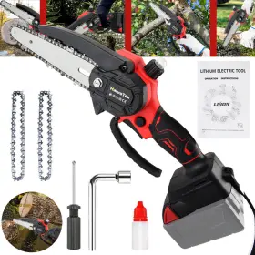 Mr-ldj-mwq6c Harvotex Cordless Chainsaw For Milwaukee 18v 6in Hand-held Mini Pruning Saw No Battery