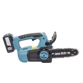 Hexn H20lj08 20v Cordless Chainsaw 8 Inch Oregon Bar With 4.0ah Battery And 2 Safety Goggles