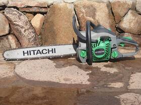 Hitachi Cs40ea18 18-inch 40cc 2-stroke Gas Powered Rear Handle Chain Saw