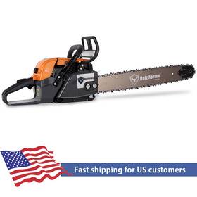 Holzfforma G388 Orange Gray Assembled Power Head For St Ms380 With 25 Inch Bar Chain