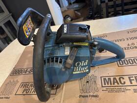 Homelite 10045f Old Blue Limited Edition Sxl Model For Parts Repair Chainsaw Chain Saw