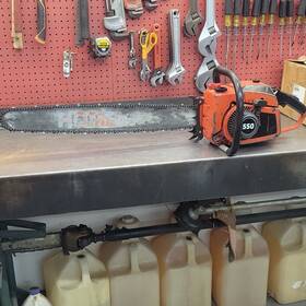 Homelite 104414 450 Chainsaw With 30 In Bar