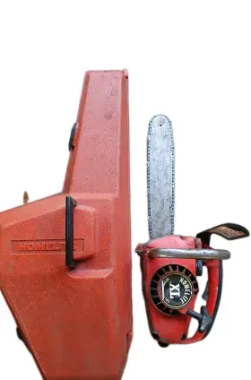 10618a Homelite Vintage Xl Mini Small Chainsaw Excellent Condition 15 Inch And Red Case