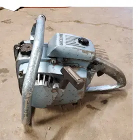 21090318 Homelite Super Xl Gasoline Chainsaw Blue Metal Model Mpn