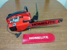 Homelite 7d2980857 Vintage Chainsaw Xl Automatic Oiling With 12 Inch Bar For Parts Or Repair