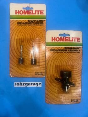 Homelite Da-95662 Genuine 190 Sharp-matic Replacement Assembly And Sharpening Stones B5