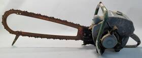Homelite Super-77 Vintage Super 77 Chainsaw With 24 Inch Bow Bar Rare Motor Is Seized Up