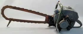 Super-77 Homelite Vintage Super 77 Chainsaw With 24 Inch Bow Bar Rare Motor Is Seized Up