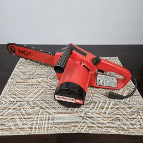 Xel10 Homelite Vintage Electric Chainsaw 10 Inch Bar Works Great