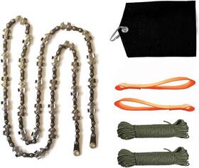 Homyall 445049264298 48 Inch High Reach Tree Limb Hand Rope Chain Saw For Trimming-upgraded Pock