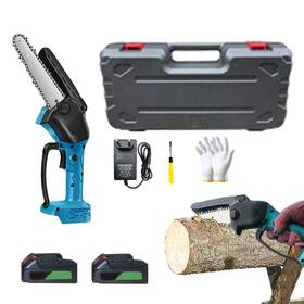 Hunter Vh00473-b0735-098-3 Foldable Cordless Brush Cutter Battery Hand Saw Electric Cutting Brand New