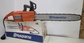 316el Husqvarna Electric Chainsaw 16 Inch Bar - Original Box With Extras