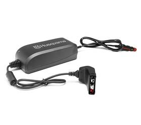 Husqvarna 967628301 Genuine Qc80f Battery Charger W 12v Socket For Car Charging