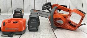Husqvarna T535i Xp 40v 12 Inch Battery Powered Chainsaw Batteries/charger