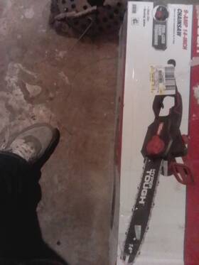 Hyper Tough 822465301429 14 Inch 9 Amp A/c Chainsaw New In Box