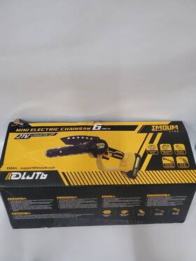 Imoum Dljt6 Mini Electric Chainsaw 6 Inch Lightweight Portable Cordless