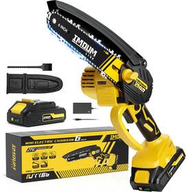 Imoumlive 69e40b8bb5b21094af055a6b 6 Inch Mini Chainsaw Cordless 21v 2.0ah Battery Powered Electric Pruning Saw One