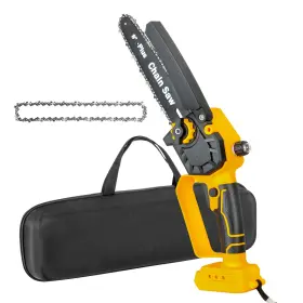Ironfist 653871732961 Cordless Chainsaw For Dewalt Battery Brushless Motor 8 Inch With Oiler Elec