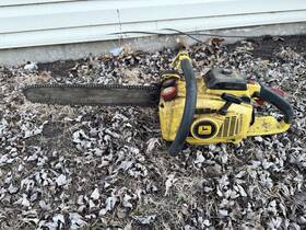 John Deere 46ev Vintage Chainsaw Has Compression Untested Read Description Echo