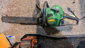 John Deere Cs40 Chainsaw Power Head Only For Parts Or Repair