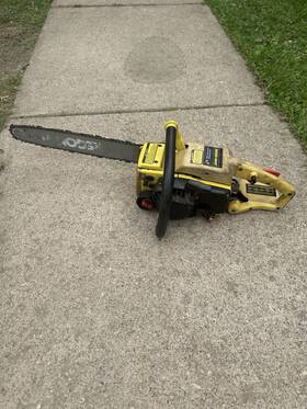 John Deere Ev25 Vintage Chainsaw Saw