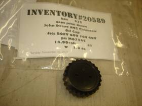 John Deere M67245 80ev 60v 70v Oil Cap Pn Chainsaw Part Oem New